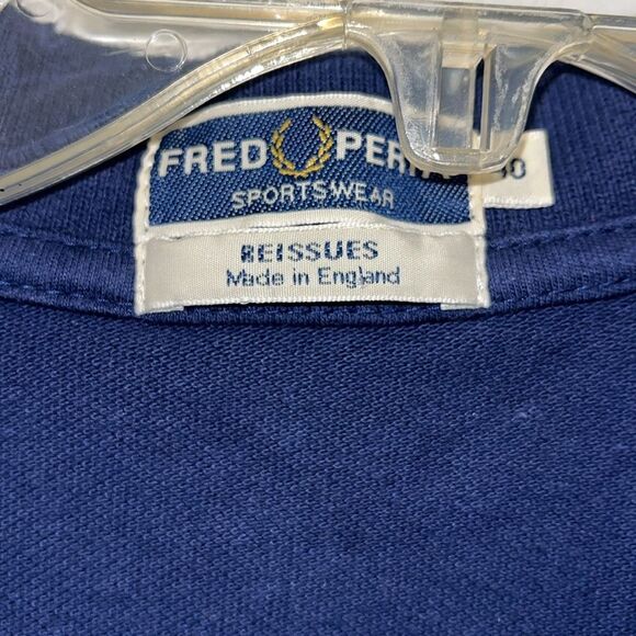 Fred Perry Reissues Golf Tennis Retro Vintage Polo Shirt M 40 Punk Oi! GBH Blitz - Picture 3 of 6
